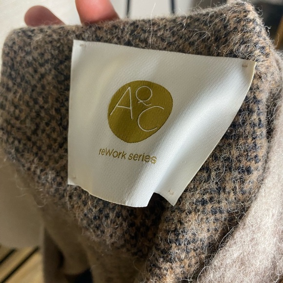 AQC Leo Cardigan Brown Leopard Print Sweater Size 1 / Small - Picture 8 of 8